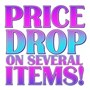 Price Drop! Make an offer - Bundle to Save!